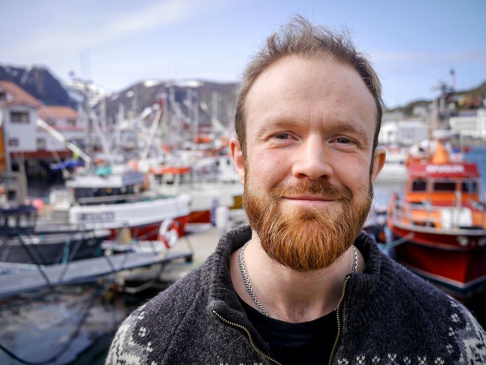 Leder for Nordkapp Fiskarlag, Raymond Karlsen, mener det er viktig at fiskerne organiserer seg - for å kunne utgjøre en motkraft mot den distriktsfiendtlige politikken som regjeringen etter hans syn fører.
 Foto: Geir Johansen