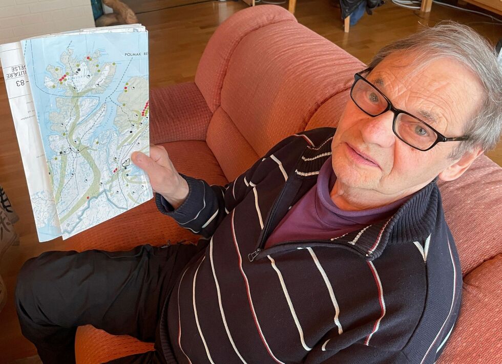 Johannes Utsi mener det ville være uforsvarlig å flytte reinen gjennom Mielkevággi.
 Foto: Birgitte Wisur Olsen