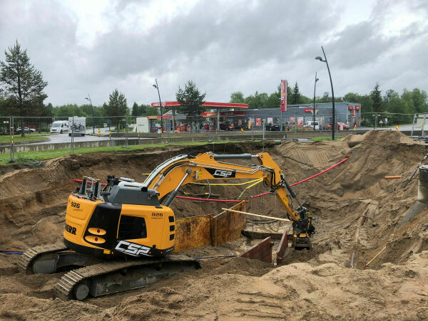 Det graves og rives