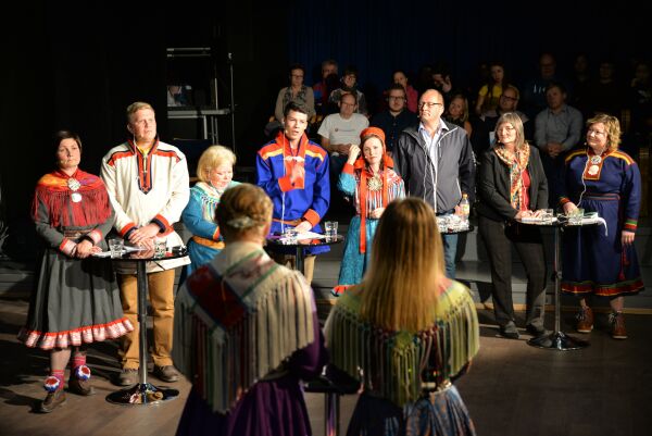 Gemyttlig stemning i Tromsø kulturhus