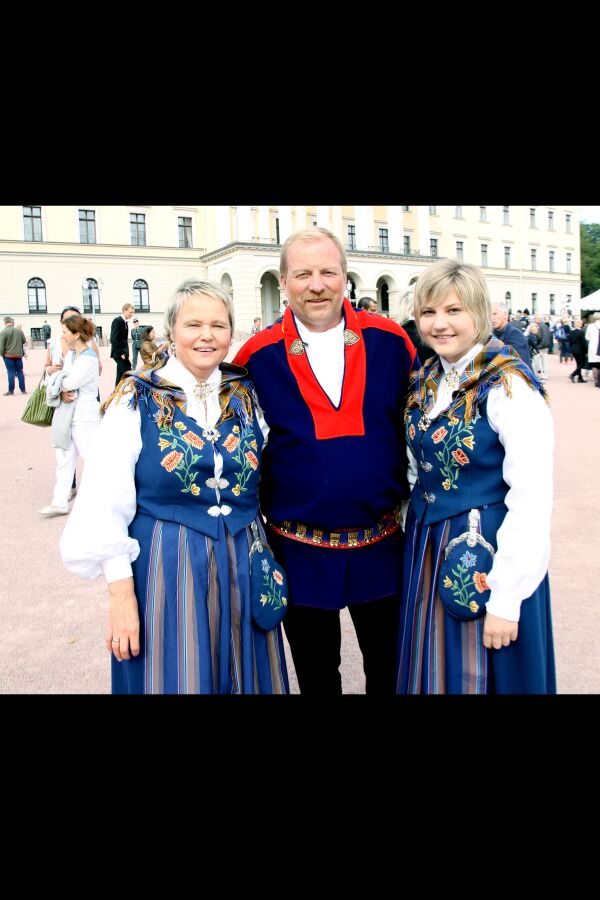 Fikk en opptur på slottet