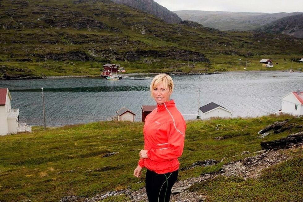 Bente Aust har gjort heimgården om til gjestehus.
 Foto: Hermetikken kulturnæringshage