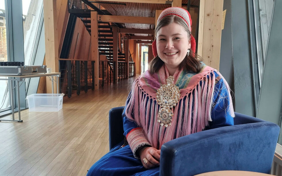 Elle Rávdná Näkkäläjävri skal lede ungdomsutvalget denne perioden.
 Foto: Steinar Solaas
