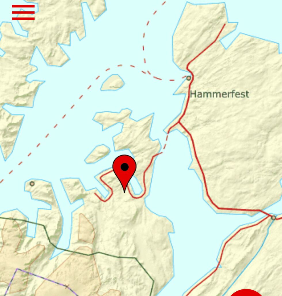 Det skal ha falt skudd ved Muotkevuonjávri/Eidvågvannet nord på Seiland på søndag. Sakens etterforskes nå av politiet.