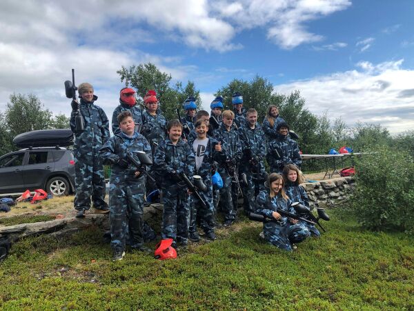 Populært med paintball