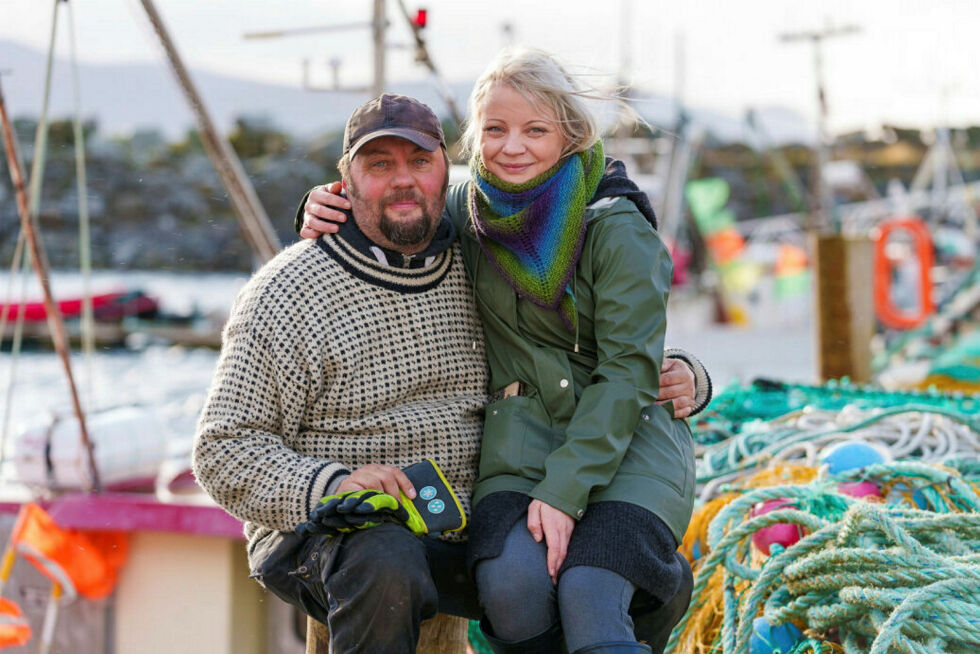 Familien forteller at de har blitt både rørt og motivert over all støtte og oppmerksomhet. Dette bildet av Svein Vegar og kona Linn er fra en tidligere anledning.
 Foto: Lyder fisk