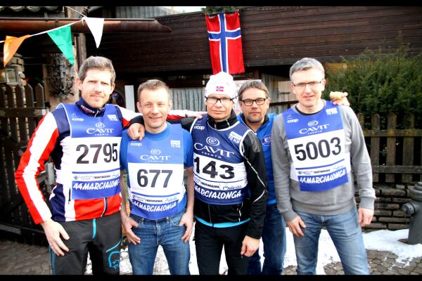 Hevet seg i Marcialonga