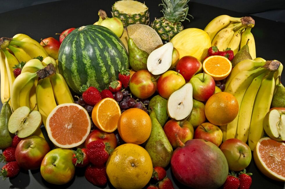 Selv diabetikere kan spise to frukt om dagen. Men det er en fordel å unngå tropiske frukter, som ofte inneholder mer sukker.
 Foto: Bill Ebbesen, Wikimedia Commons