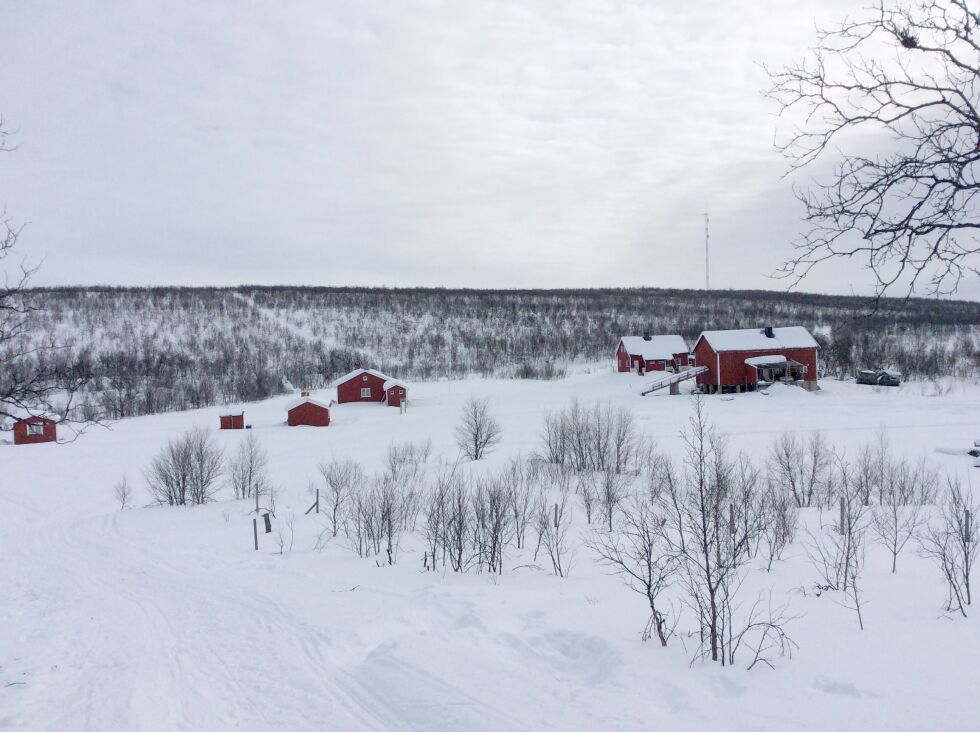 Gárdin-Ravnastua er en av de legendariske fjellstuene på Finnmarksvidda.
 Foto: Stein Torger Svala