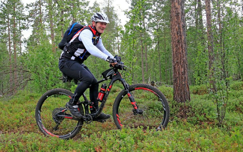 Leif Anders Bongo har satt seg et ekstremt mål under årets utgave av Offroad Finnmark.
 Foto: OffRoad Finnmark