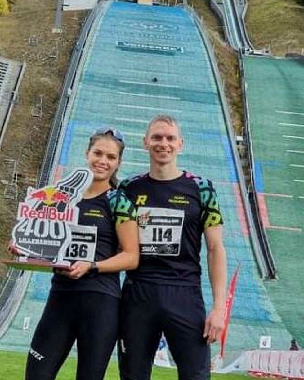 Lone Johannes Nilssen og Espen Reisænen hevdet seg svært godt i det som betegnes som verdens hardeste 400 meter løp.
FOTO: PRIVAT