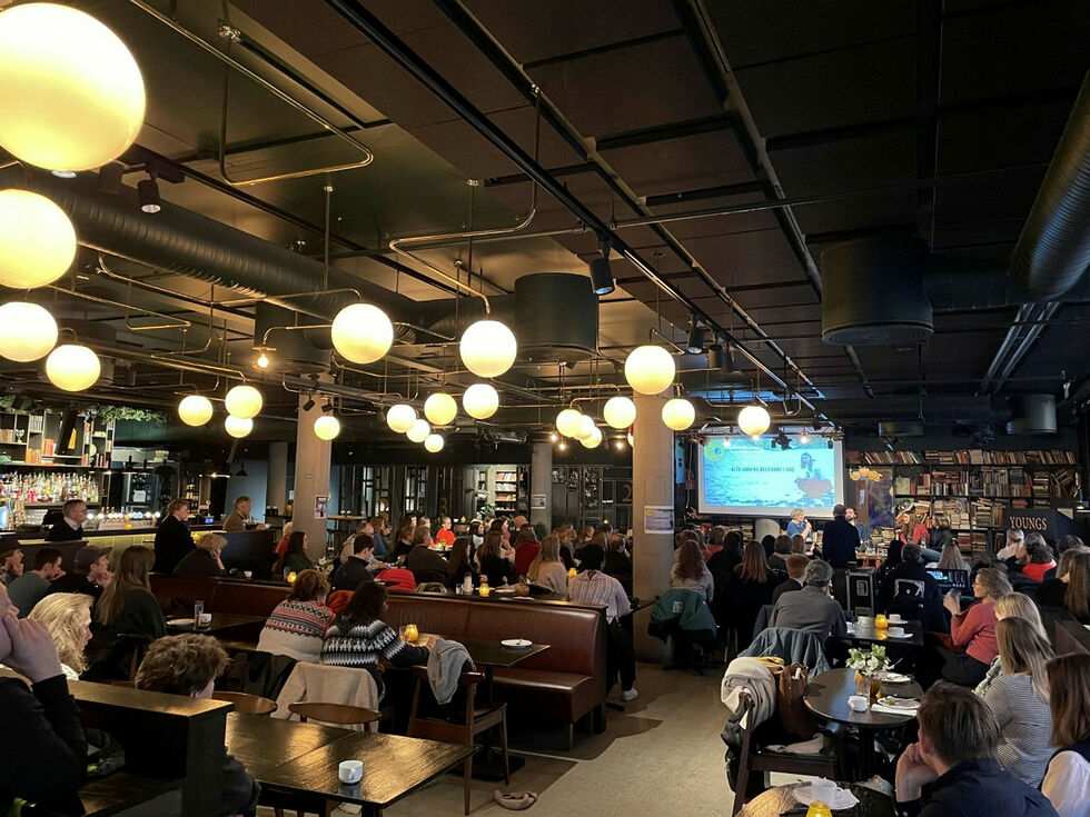 Frokostmøtet ble fort fulltegnet. Statsminister Jonas Gahr Støre og Olje- og energidepartementet var også invitert, men hadde dessverre ikke mulighet til å komme.
 Foto: Hannah Persen