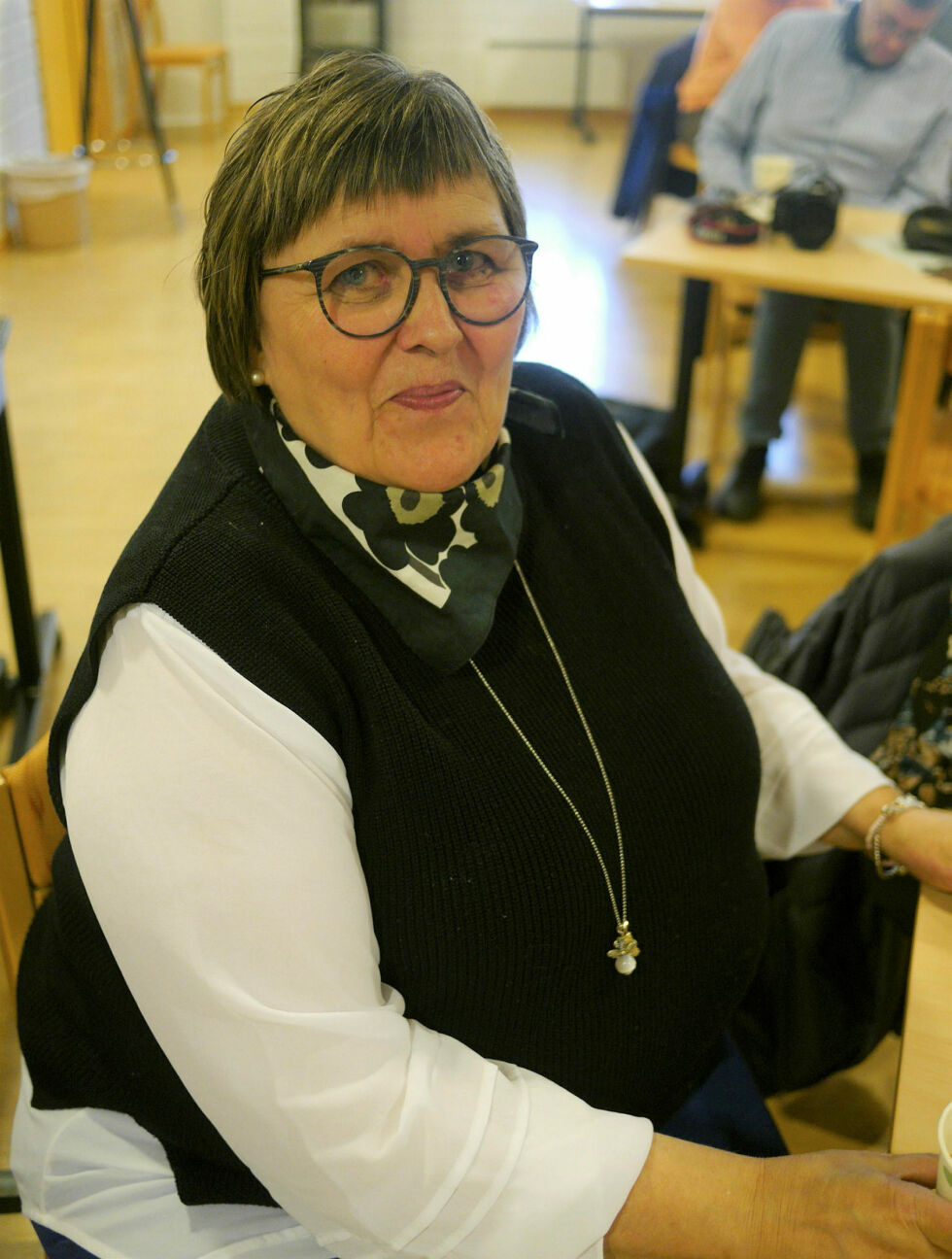 Bente Floer sa at Rusfri Oppvekst Nordkapp vil markere seg tydelig i lokalsamfunnet i tiden som kommer.
 Foto: Geir Johansen