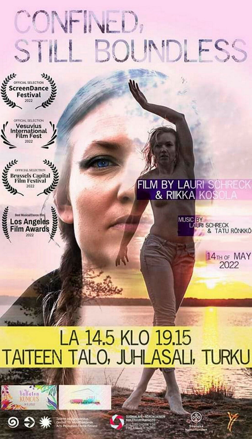 Filmen er vist på flere festivaler, og har også fått pris.
 Foto: Plakat