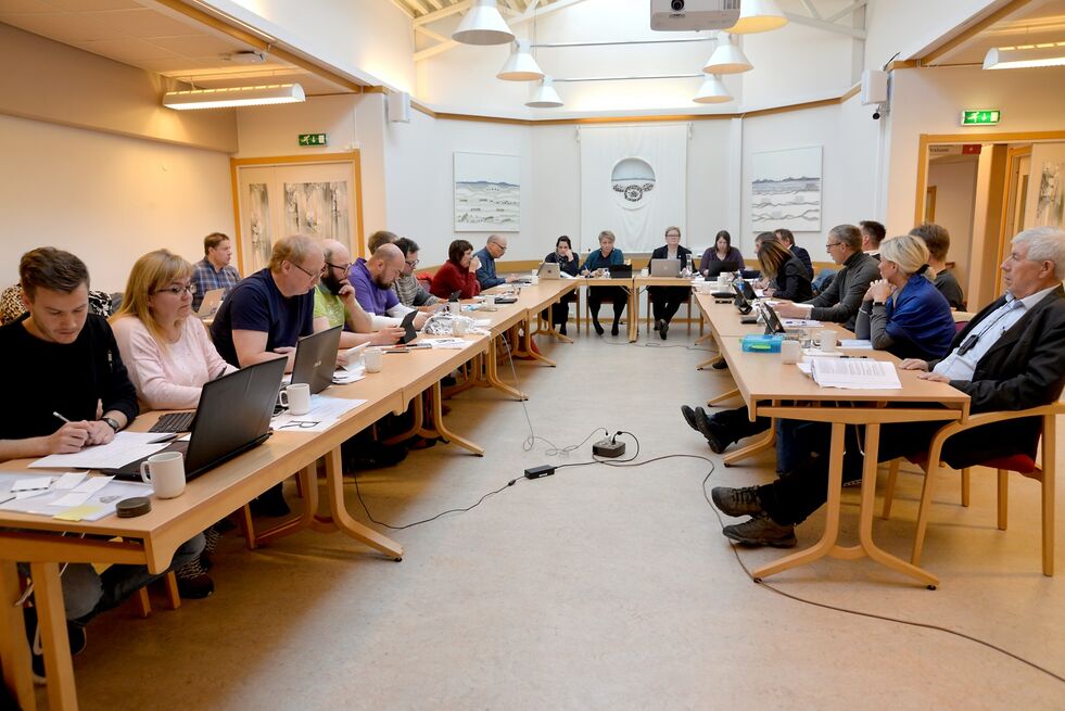 Porsanger kommunestyret vil ikke overføre areal til Karasjok kommune.
 Foto: Sonja E Andersen