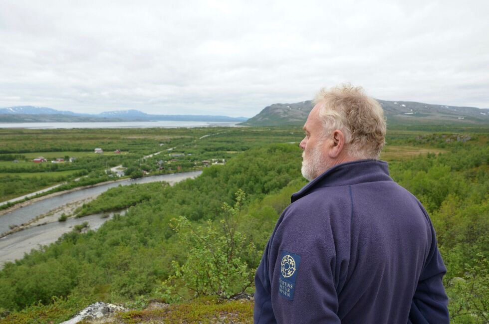 Torkjell Morset har Finnmark i sitt hjerte, han blir uten tvil værende i Porsanger.
 Foto: Roger Albrigtsen