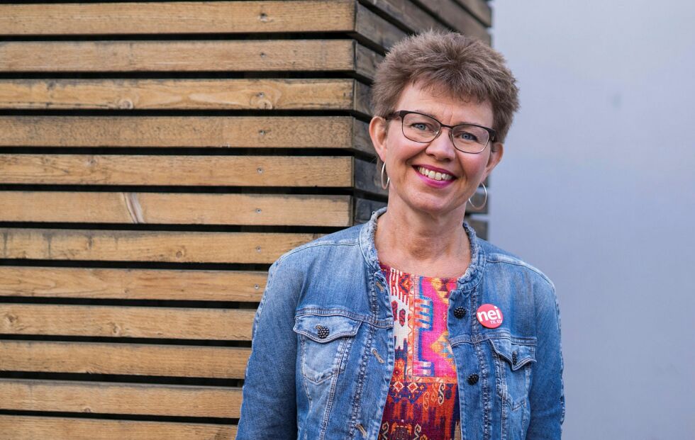 Leder Nei til EU, Kathrine Kleveland. Pressefoto