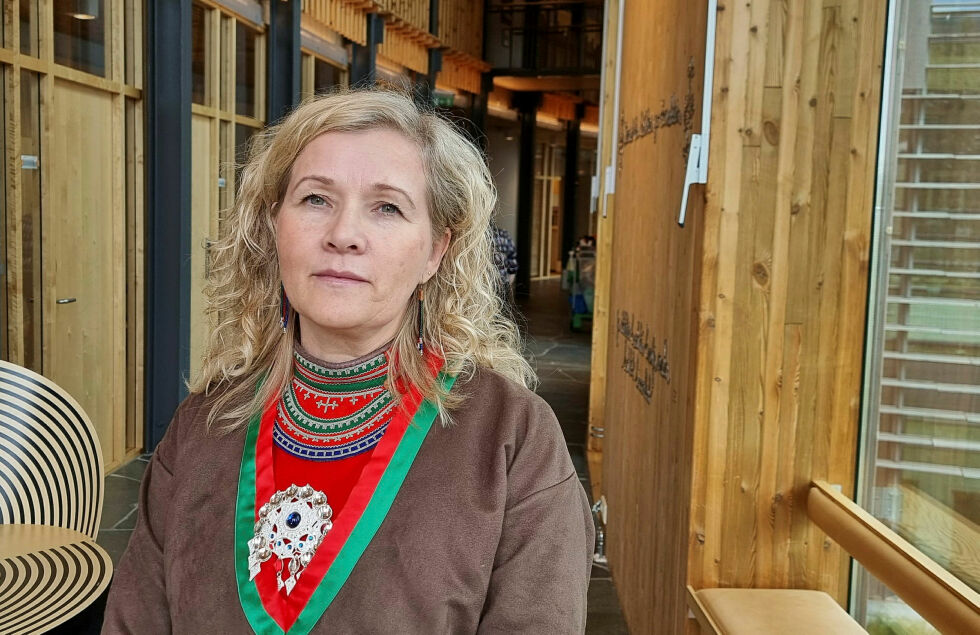 Sametingets direktør Inger Marit Eira-Åhrén har signert innlegget til Høyesterett.
 Foto: Steinar Solaas