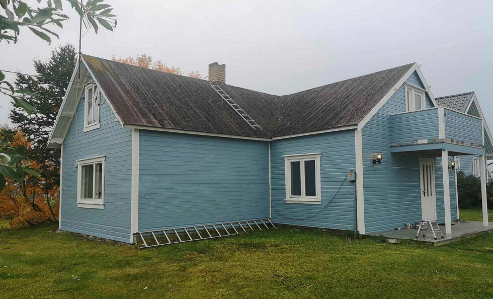 Lasse Petter-huset i Vestre Jakobselv ble satt opp i 1853 og er blant de aller eldste husene i bygda.
 Foto: Privat