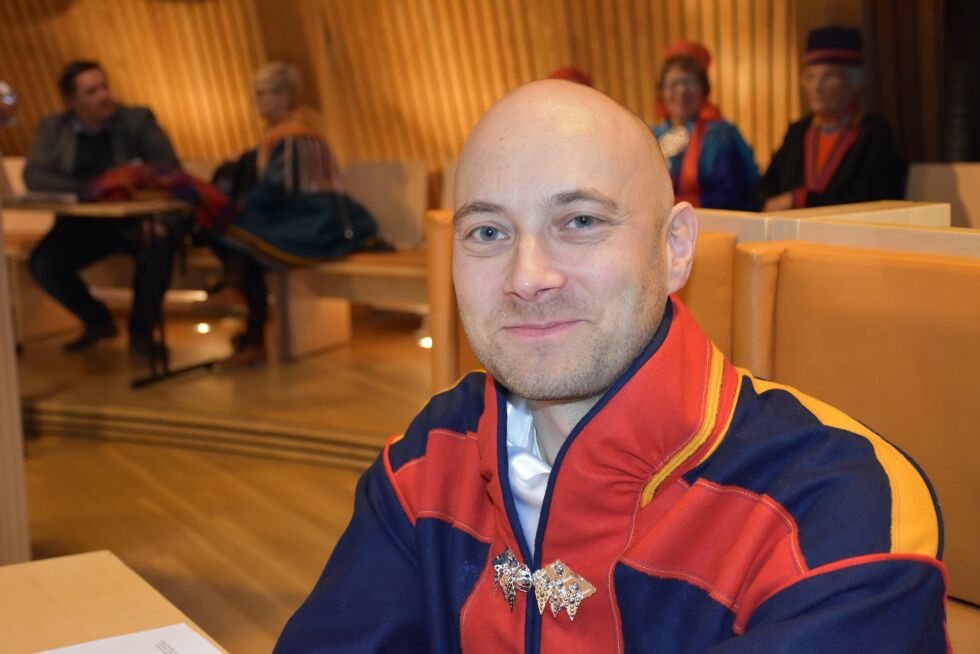 Sametingsrepresentant Tom Sottinen (Ap) vil redde sjøsamisk kultur.
 Foto: Sametinget
