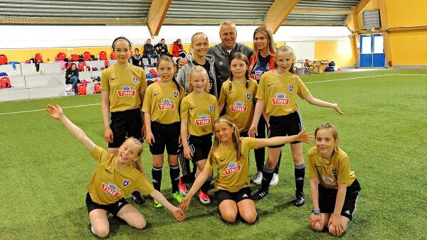 Fotballfest i Porsangerhallen