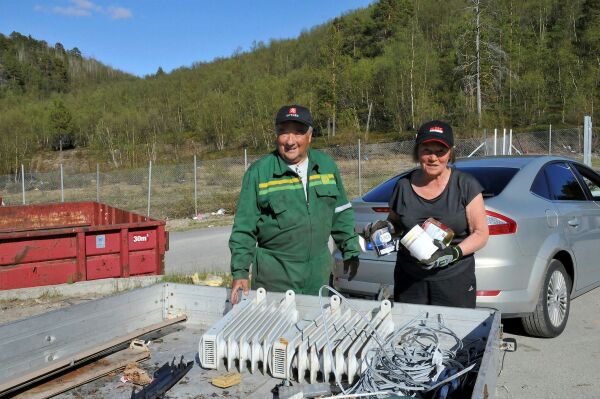Sosialt ved «skrothaugen»