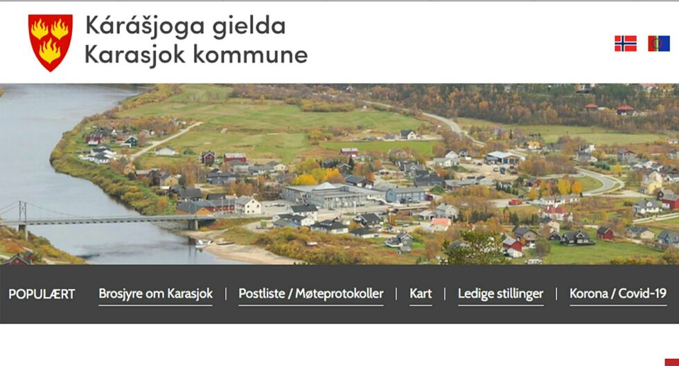 Kommunen sender ut sms med sterke oppfordringer til smitteverntiltak blant innbyggerne.
 Foto: Skjermdump