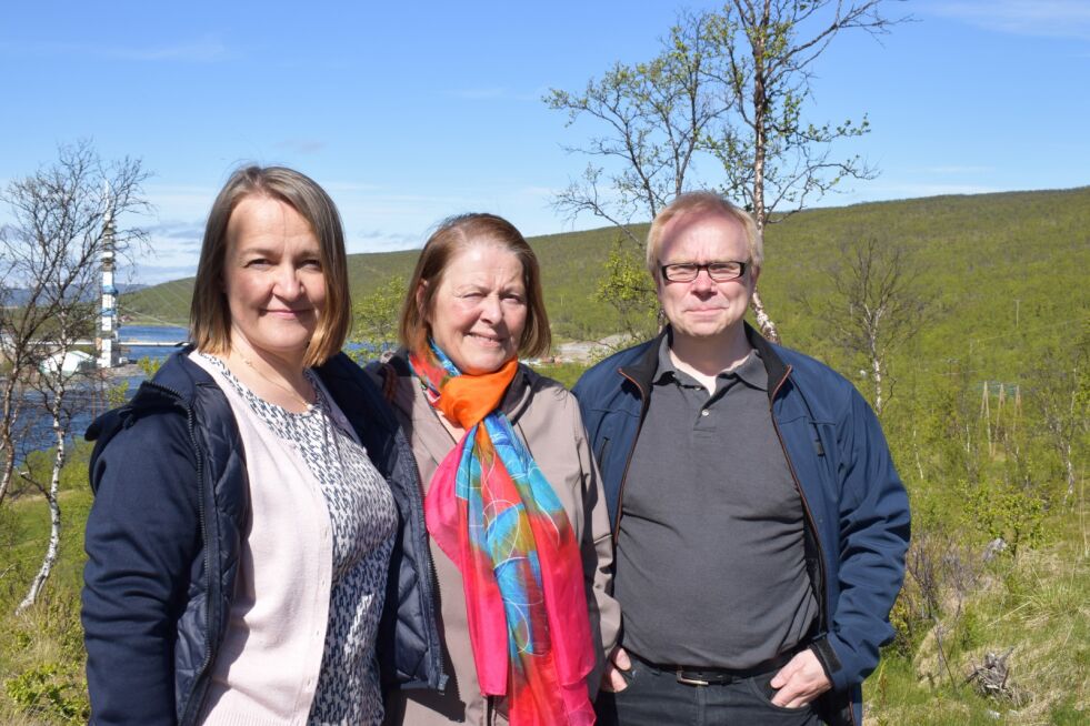 Gunn-Tove Skartland, Wivian Johnsen og Håvald Hansen lover mange interessante innslag på årets sjøsamiske dager.
 Foto: Birgitte Wisur Olsen