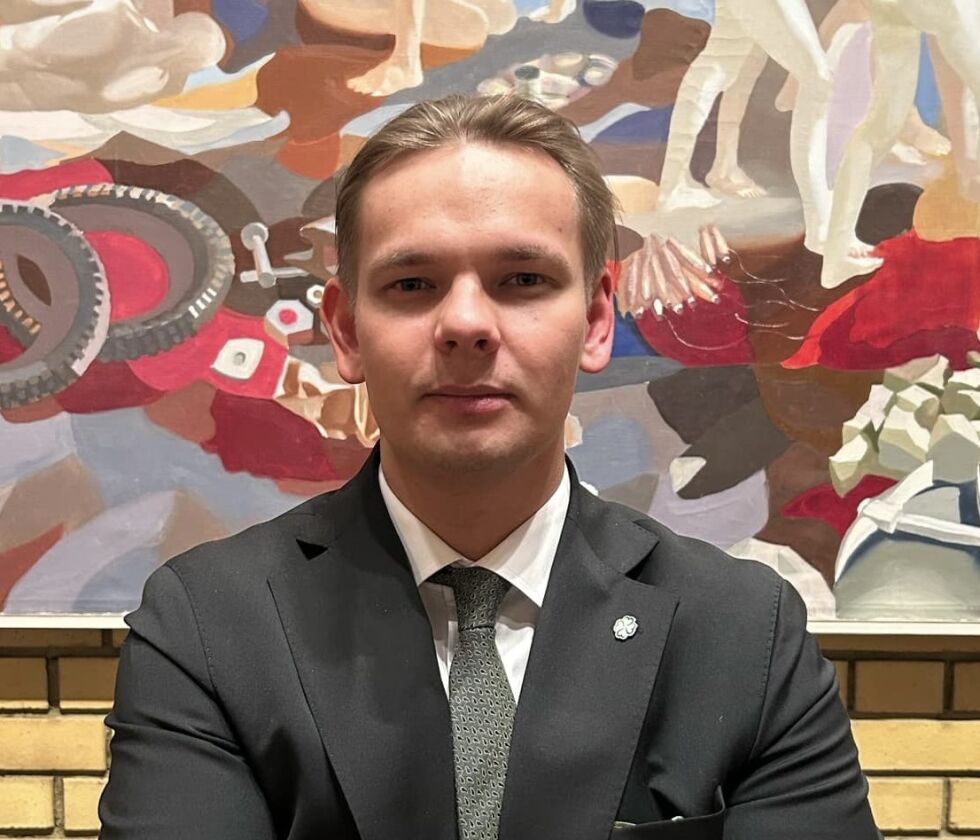 Maksim Guttormse Råskhof skal forsvare Senterpartiets mandat i Østre valgkrets.
 Foto: Senterpartiet
