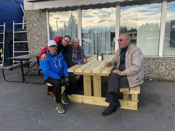 Veteranene slipper flis i baken