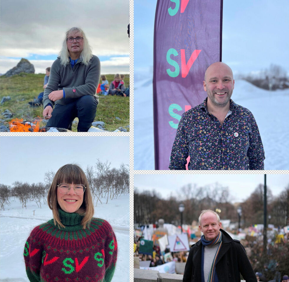 Fra venstre: Alf Normann Hansen, Tore Grøtte, Lillann Hansen, Lars Haltbrekken
 Foto: Rakel Hagen Olsen