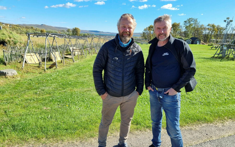 Roger Persson (til venstre) og Dag Broch er også i år sentrale personer når Vuonnamárkanat avholdes kommende lørdag.
 Foto: Torbjørn Ittelin