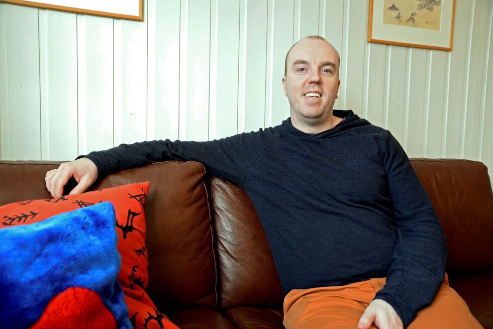 Leder ved Sørsamisk kunnskapspark, Lars Gunnar Marken.
 Foto: Steinar Solaas