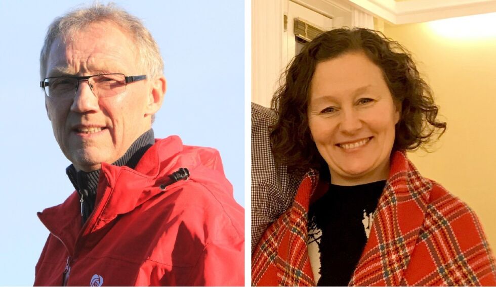 AP s fraksjon i samferdselskomiteen Troms Finnmark; Geir Ove Bakken og Kristin Røymo
 Foto: Presse/Privat