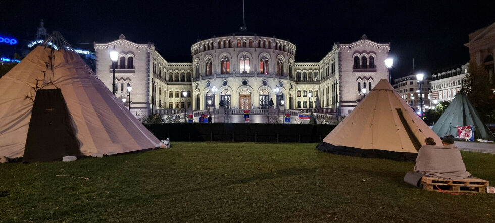 Stortinget ligger i Norges hovedstad, Oslo.
 Foto: Steinar Solaas