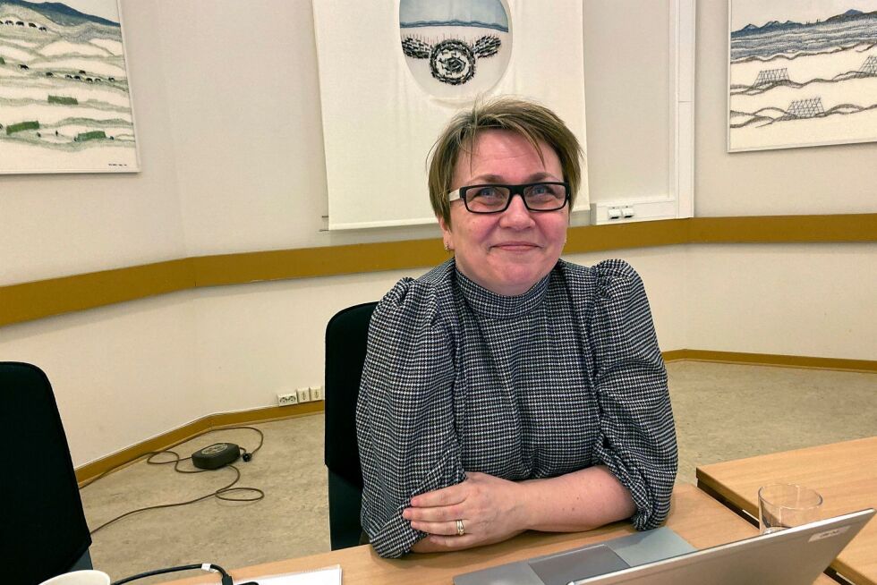 Pors­ang­er-ord­fø­rer Aina Borch (Ap) sier hun gjer­ne er med på en de­batt om å få inn fle­re nor­ske navn på kar­te­ne. Arkivfoto