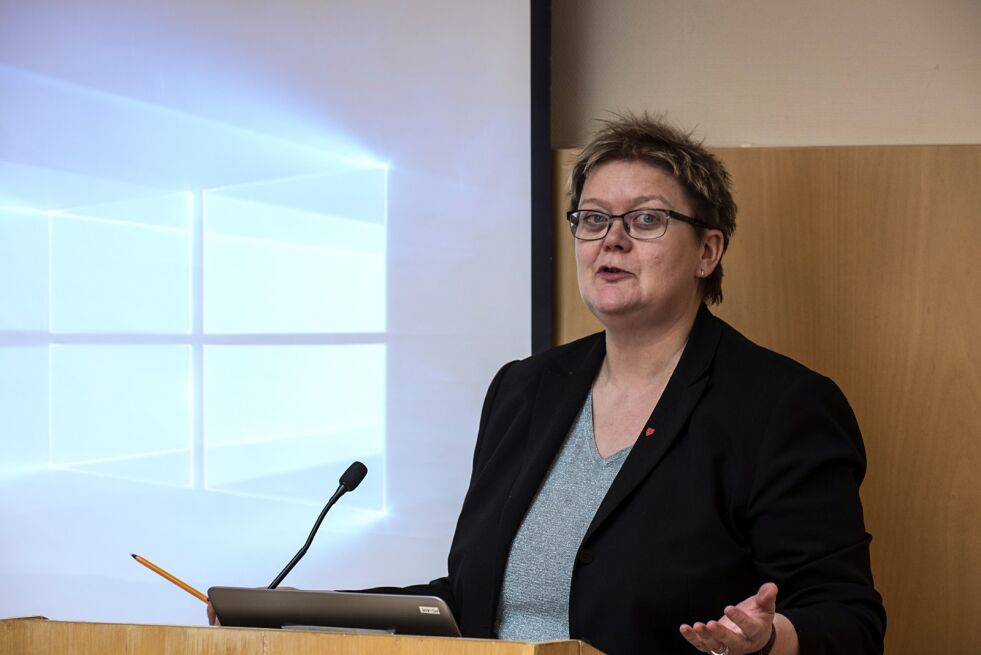 Bente Larssen fra Porsanger kommune leder rådmannsutvalget i KS.
 Foto: Marius Thorsen