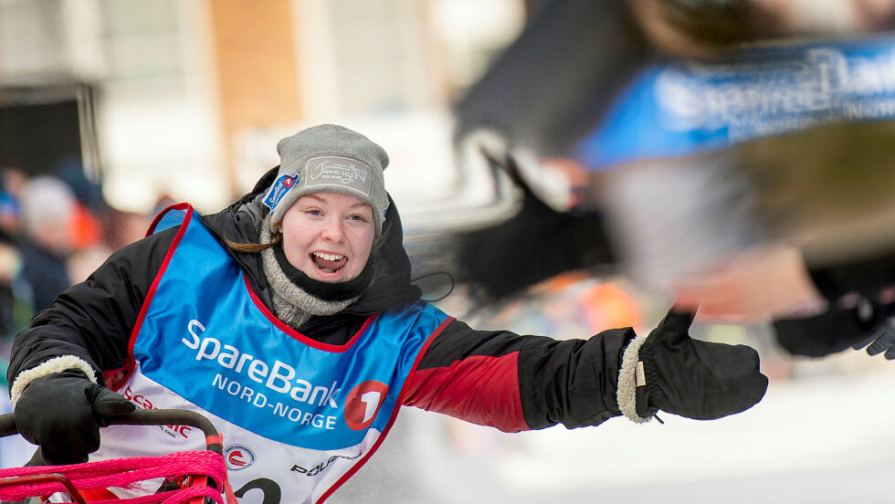 Glimt fra folkefesten i Alta i forbindelse med Finnmarksløpet.
 Foto: Cecilie Bergan Stuedal