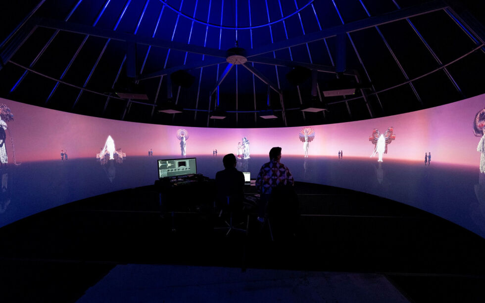 Med film-láv­vu­en Árr­an 360° er sam­isk film­pro­duk­sjon frempå, både tek­no­lo­gisk og kunst­ner­isk, mener same­tings­råd­et. De har derfor bevil­get 200.000 kroner til Inter­na­sjo­nalt Sam­isk Film­in­sti­tutt (ISFI) til vid­ere kino­drift.
 Foto: Knut Aaserud