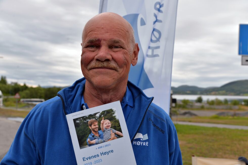 Tirsdag velges Jardar Jensen (H) til ordfører i Evenes, ifølge en avtale som ble kjent torsdag kveld.
 Foto: Steinar Solaas