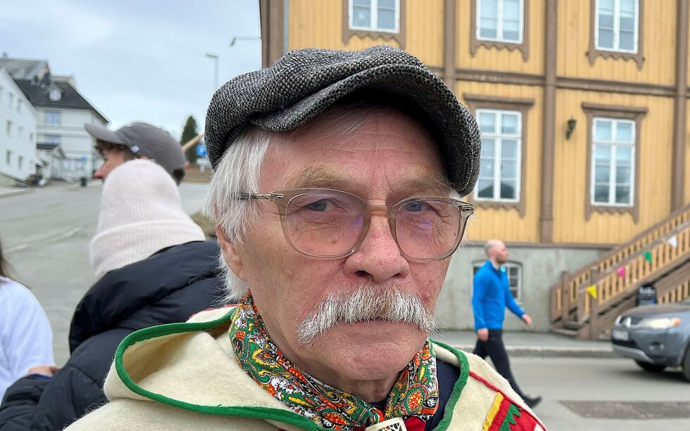 Joiker Lars Henrik Blind jobb­er med et nytt album.
 Foto: Elin M. Wersland