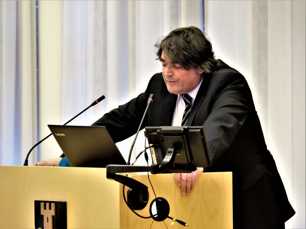 – FeFo skal styres av finnmarkingene fra Finnmark, sa APs Remi Strand.
 Foto: Bjørn Hildonen