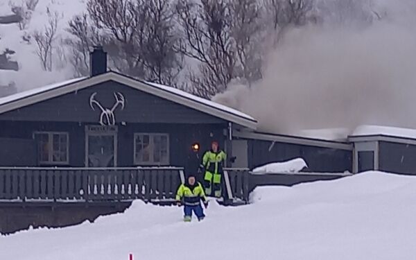 Brannen blusset opp igjen