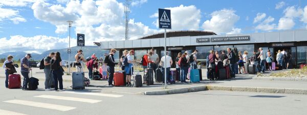 – Ikke vent til en halvtime før avgang