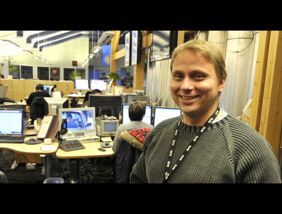 Ole Rune Hætta får nye oppgaver i NRK Sápmi.
 Foto: Stein Torger Svala