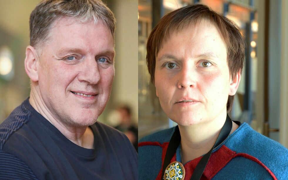 Geir A. Iversen og Nancy P. Anti. Foto: Ragne B. Lysaker; Senterpartiet/Steinar Solaas