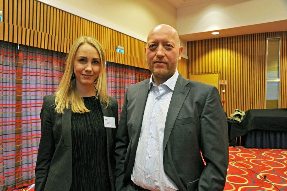 Advokatene Therese Ljosdahl og Knut Helge Hurum har jobbet med anken som nå skal behandles av Høyesterett.
 Foto: Erik Brenli