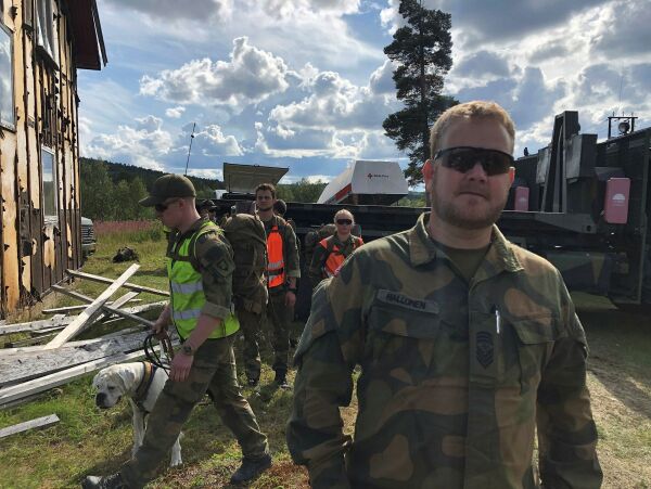 Hærens styrker var på plass