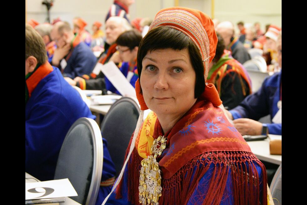 NSRs parlamentariske leder Aili Keskitalo må kontatere at konvensjonen hun godkjente i november ikke helt holder mål. Nå vil hun ha justeringer.
 Foto: Steinar Solaas