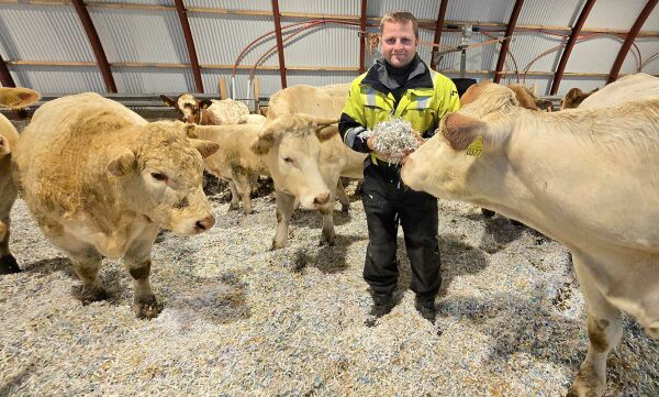 Nominert med makulert papir